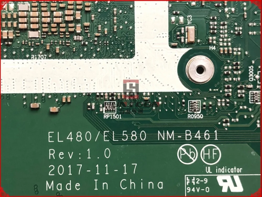 Оптовая продажа FRU:01LW293 для Lenovo Thinkpad L580 материнская плата ноутбука EL480/EL580 NM-B461 SR3LA