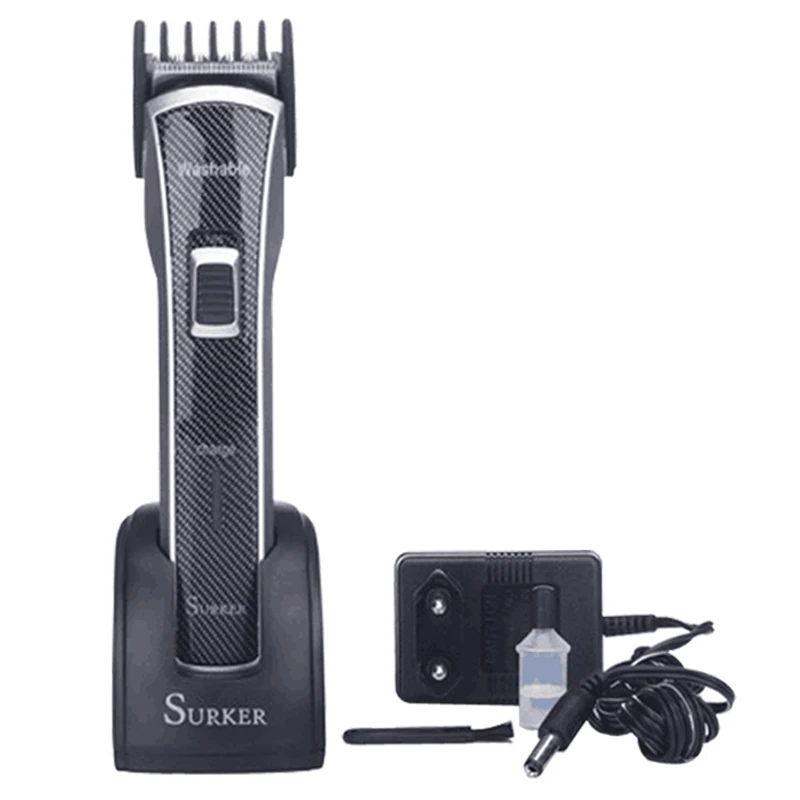 SURKER Electric Washable Rechargeable Hair Clipper Professional Trimmer For Men Or Baby Cutting Machine Styling Tool | Бытовая техника