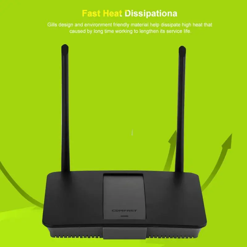 Comfast 300 Мбит/с Cf Wr610N 2 412 484 ГГц беспроводной маршрутизатор двойная передача данных