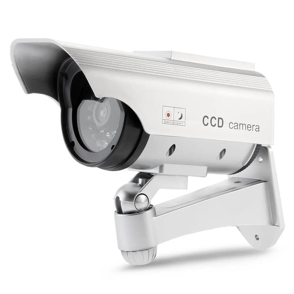 Indoor and Outdoor Solar Energy Dummy Camera Fake Security | Безопасность и защита