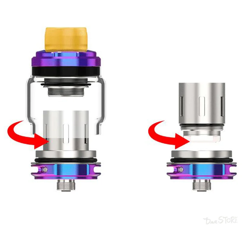 Электронная сигарета высокой мощности Vape комплект 228 Вт коробка мод с 5 мл бак