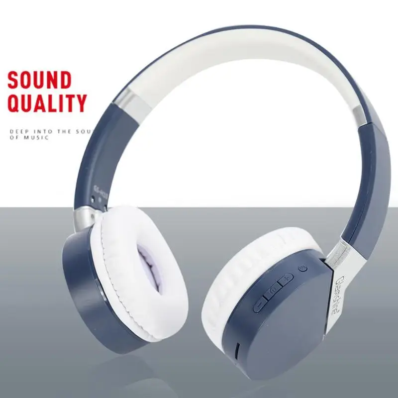 GS-H10 Wireless Bluetooth Over-Ear Headset Stereo Headphone Support TF Card desktop computers with function 20 hours | Электроника