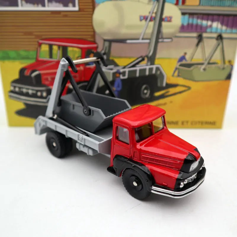 Тележка Tiguan Dinky 805 Unic multibucket Marrel и tank Primagaz литые игрушки 1:43|Наземный транспорт| |