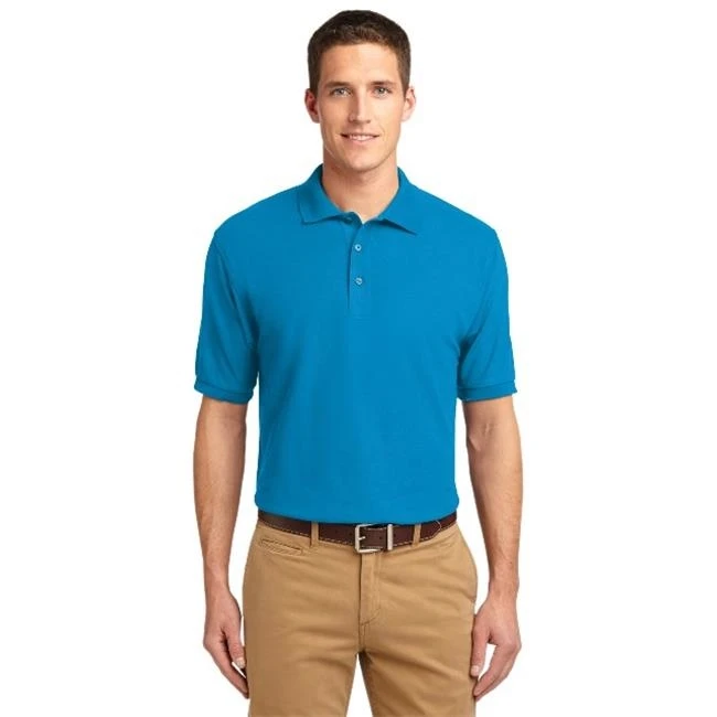 Порты и разъёмы Authority K500 Silk Touch поло бирюзовое 3XL| |