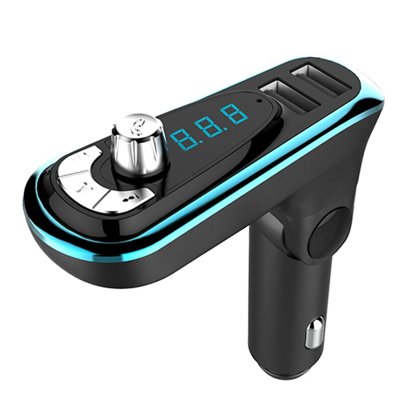 Беспроводной Bluetooth fm-передатчик автомобильный комплект громкой связи двойной USB