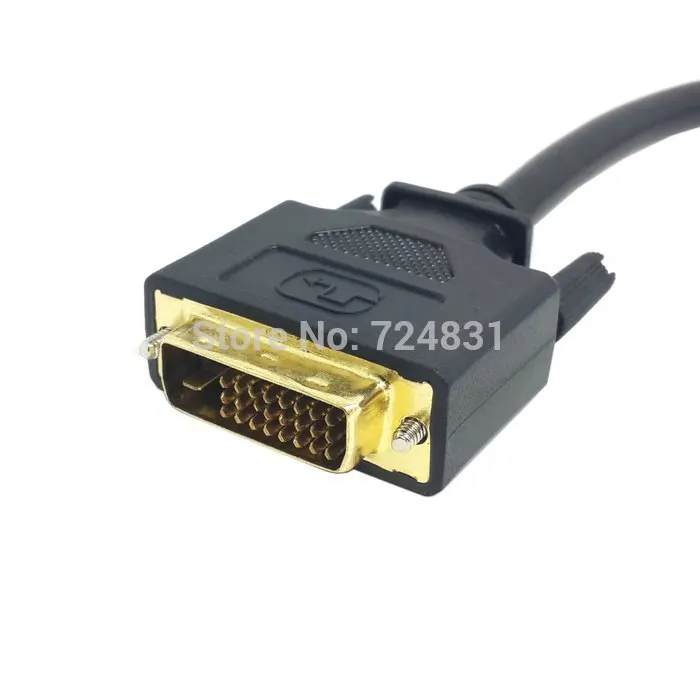 Переходник CY 10 см DVI 24 + 1 папа ale в HDMI совместимый мама кабель конвертер для ПК
