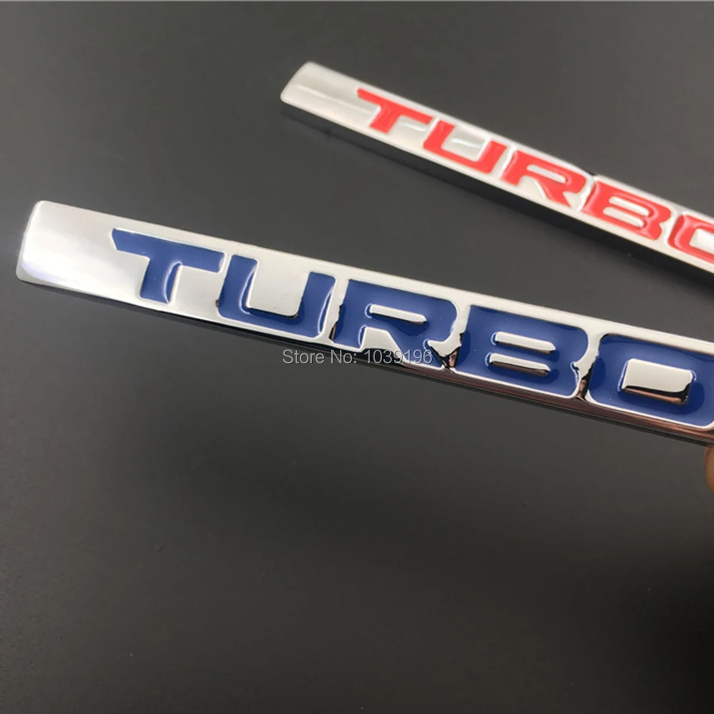 Новый Стайлинг автомобиля Turbo Boost загрузка увеличения 3D металлический