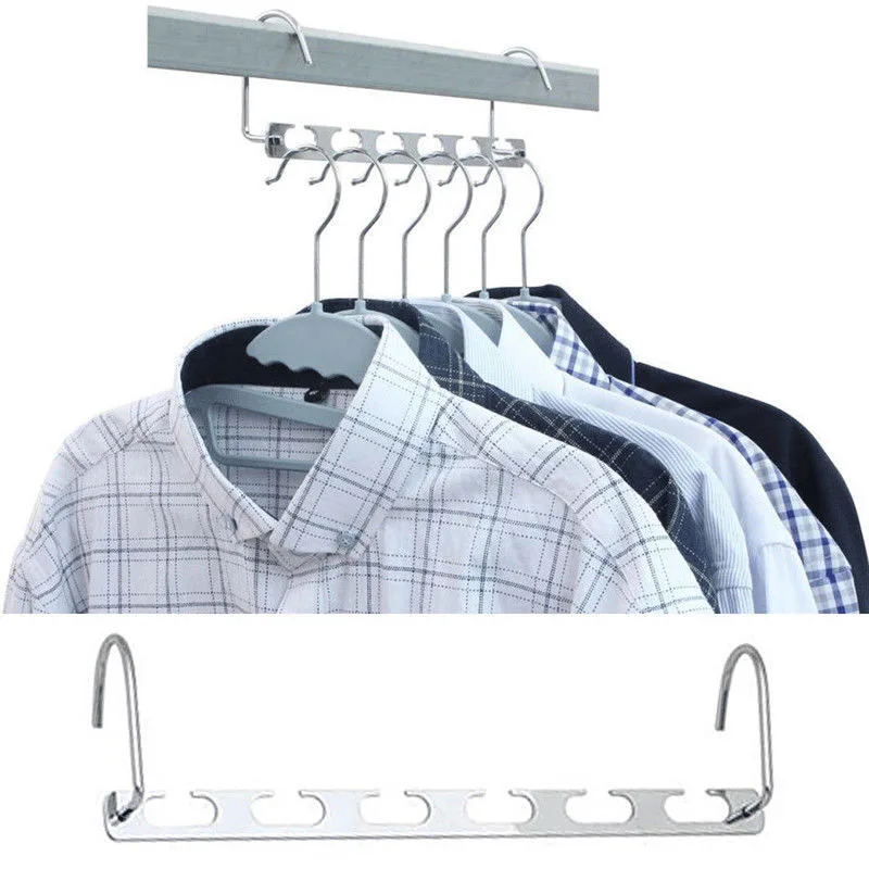 Space Saver Saving Wonder Metal Magic Hanger Clothes Closet Organize Hook |