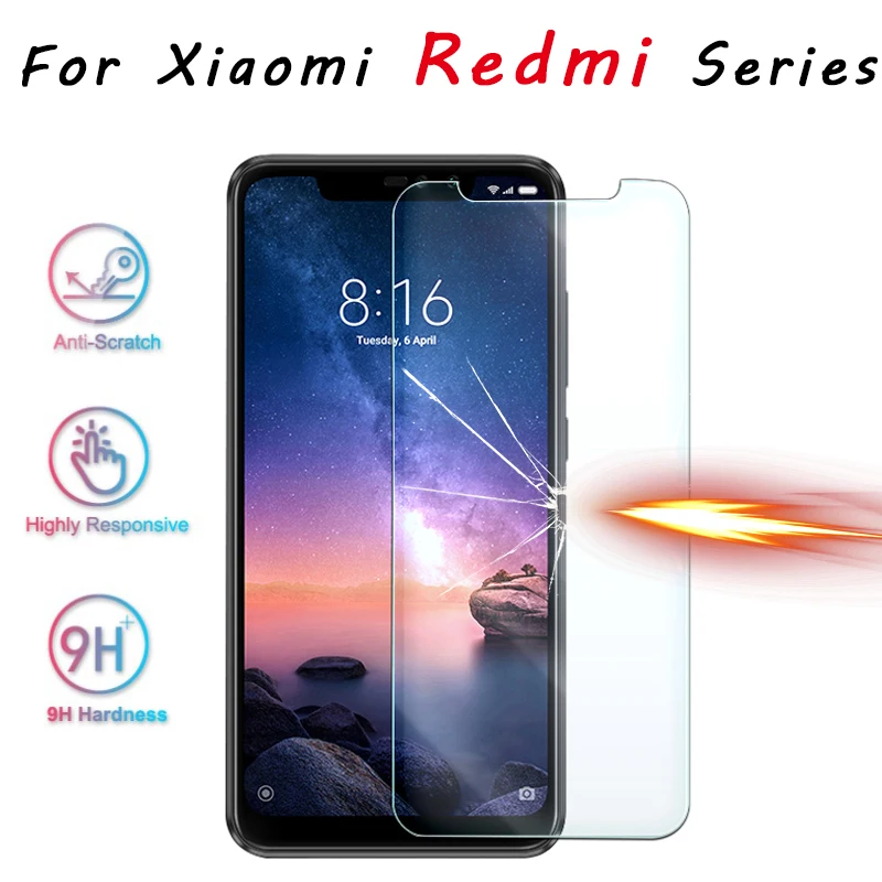 Закаленное стекло Redmy note 6 pro для xiaomi pocophone f1 redmy 6a 5 plus 5a 4x 4a s2 защита экрана
