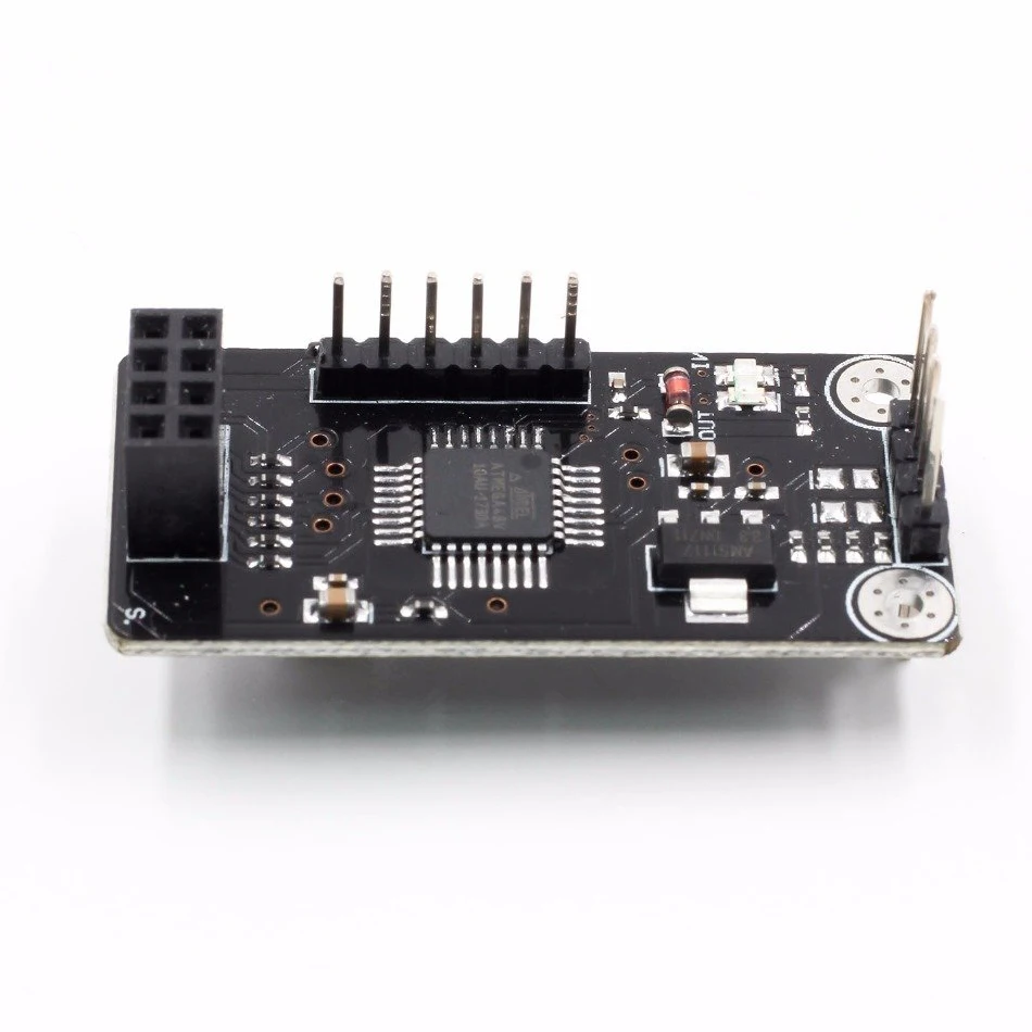Плата адаптера для гнезда NRF24L01 плата ATMEGA48 беспроводной защитный модуль SPI к