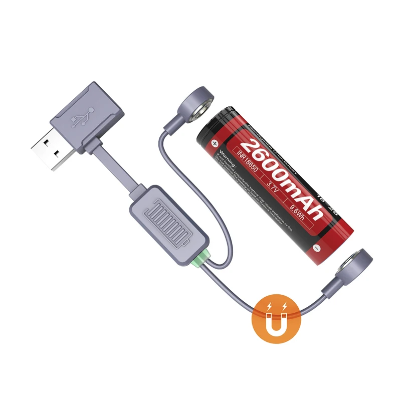 CLAITE BC3 Магнитная USB Батарея Зарядное устройство Универсальный Мощность банка для
