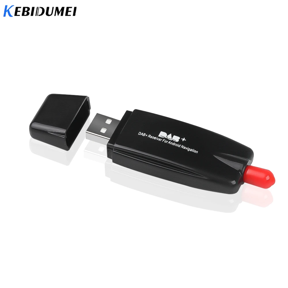 Универсальный Автомобильный USB-кабель KEBIDUMEI DAB + антенна USB-приемник-ключ для Android