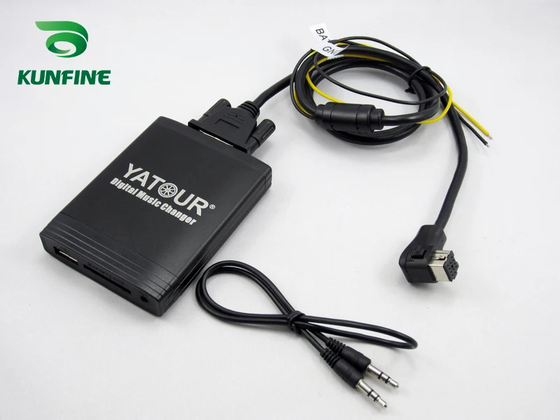 Автомобильный цифровой музыкальный адаптер USB SD Aux MP3 интерфейс стерео радио для