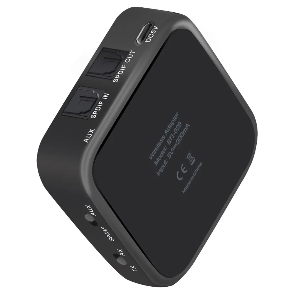 Bluetooth передатчик и приемник 2 в 1 Беспроводной аудио адаптер переменного тока 4 с 3 5