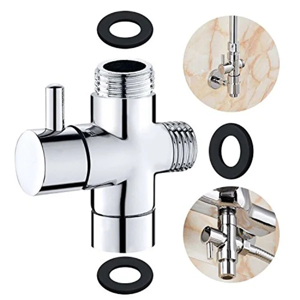3-way 1/2 inch Brass Shower Diverter Valve Adapter Show | Обустройство дома