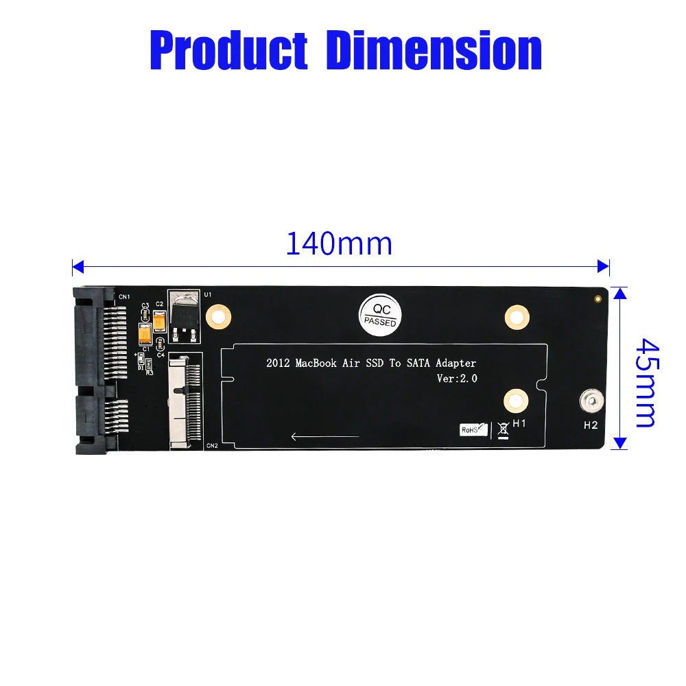 Жесткий диск для Macbook Air /Pro Retina Model A1465 A1466 с адаптером 2 5 дюймовых дисков SATA 18pin + 8pin