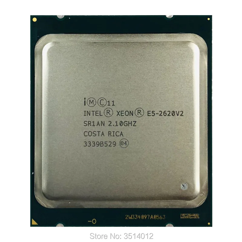 Intel Xeon E5-2620V2 E5 2620v2 2620 v2 2.1 GHz Six-Core Twelve-Thread CPU Processor 15M 80W LGA 2011 | Компьютеры и офис