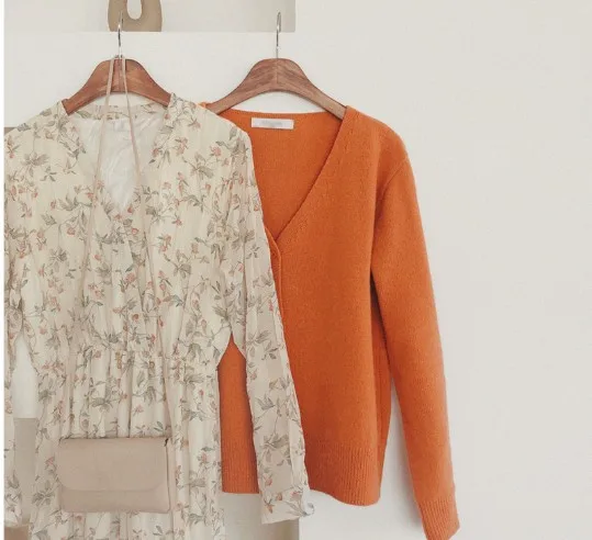 Женское шифоновое платье Boho Повседневное с длинным рукавом и принтом