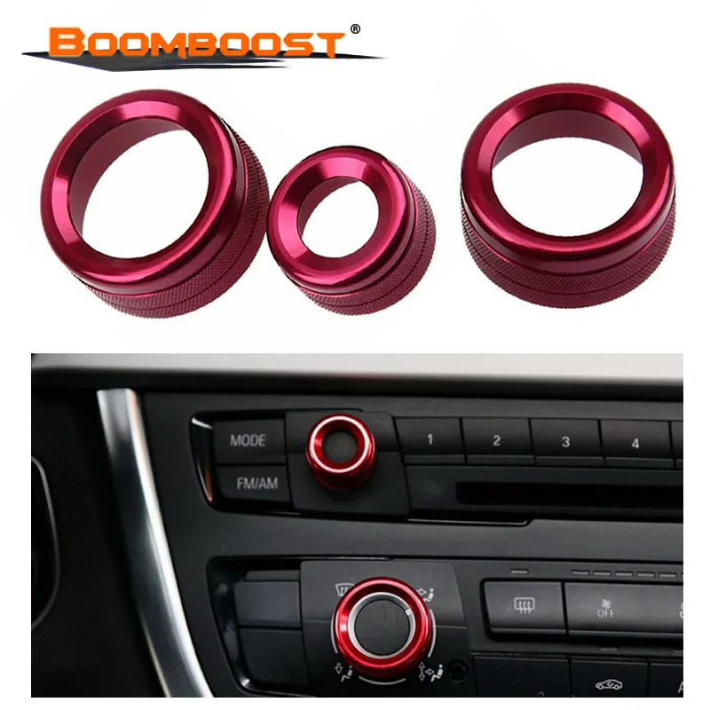 Декоративное кольцо 3 цвета отделка воздушный переключатель для BMW 1/2/3/4/5/6/7 серии