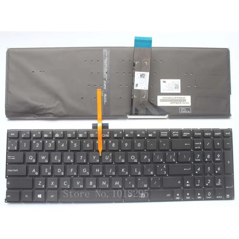Русская клавиатура для ноутбука ASUS K501 K501U K501UB K501UQ K501UW K501UX K501L K501LB K501LX A501L A501LB A501LX RU