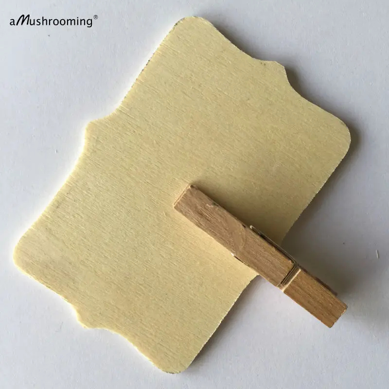 X100 мини Классная доска клип на колышек досок. Свадебные настольные знаки