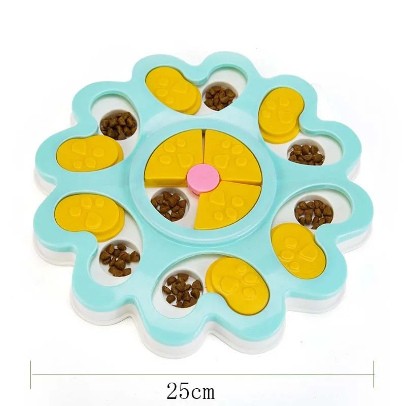 

Puppy Treat Dispenser Dog Toys Dog Food Puzzle Toys Bowl Increase IQ Puppy Feeder Pet Products Supplies Accessories