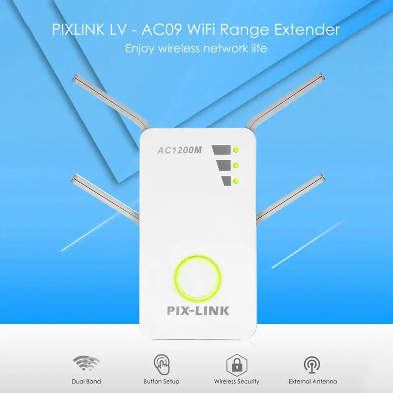 2 4G/5G Wifi ретранслятор усилитель сигнала двухдиапазонный Ap 1200 Мбит/с беспроводной