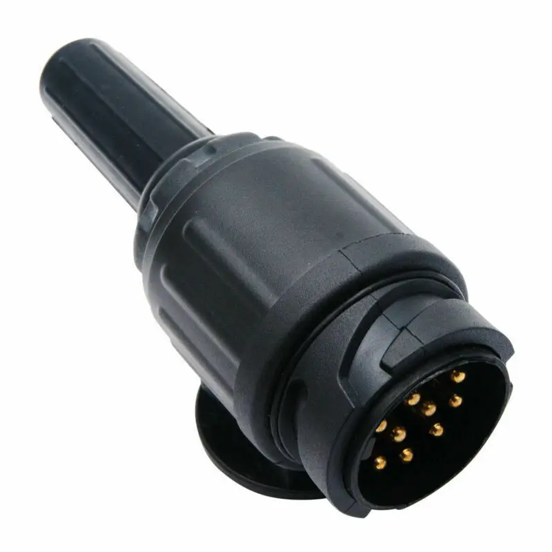 

13 Pin Trailer Truck Socket Electric Towing Converter Tow Bar Plug Adaptor