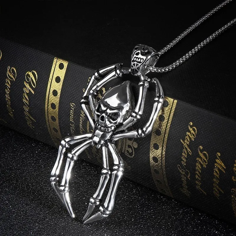 2019 новейшее ювелирное изделие в стиле хип хоп с головой черепа колье подвеской