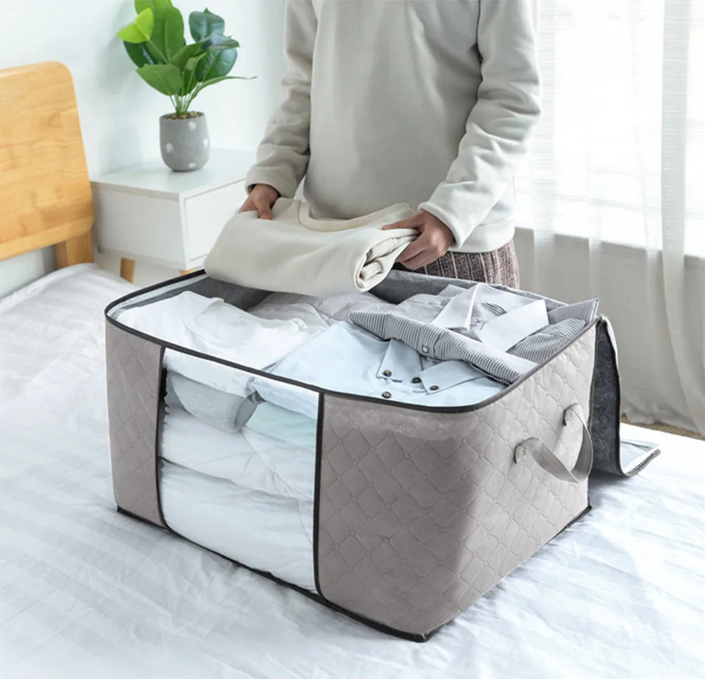 1 шт. домашний компактный застегивающийся вакуумный шкаф хранения мешков для