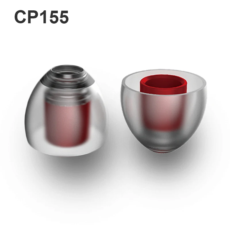 SpinFit CP155 5 мм запатентованные высококачественные силиконовые наушники вкладыши