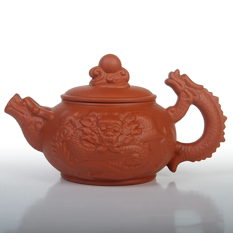 Authentic Yixing Teapot Tea Pot 360ml Dragon Capacity Purple Clay Set Kettle Kung Fu Chinese Ceremony | Дом и сад