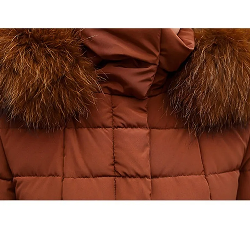 Try Everything Long Coat Women Winter Hooded White Jacket 2019 Plus Size Parkas Jackets For | Женская одежда