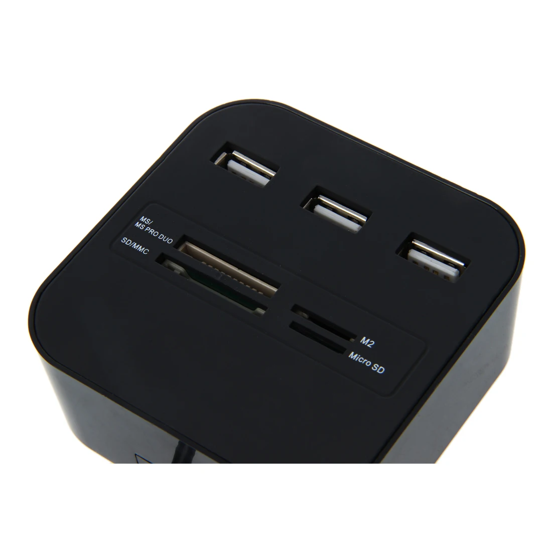 Все в 1 комбо концентратор USB 2 0 3 порта кардридер для SD MMC M2 MS Pro Duo
