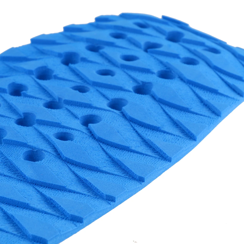 

Professional Set of 3pcs Anti-slip Grooved Surf Surfboard Traction Tail Pads Surfing Surf Deck Grips Surfing Shortboard Access
