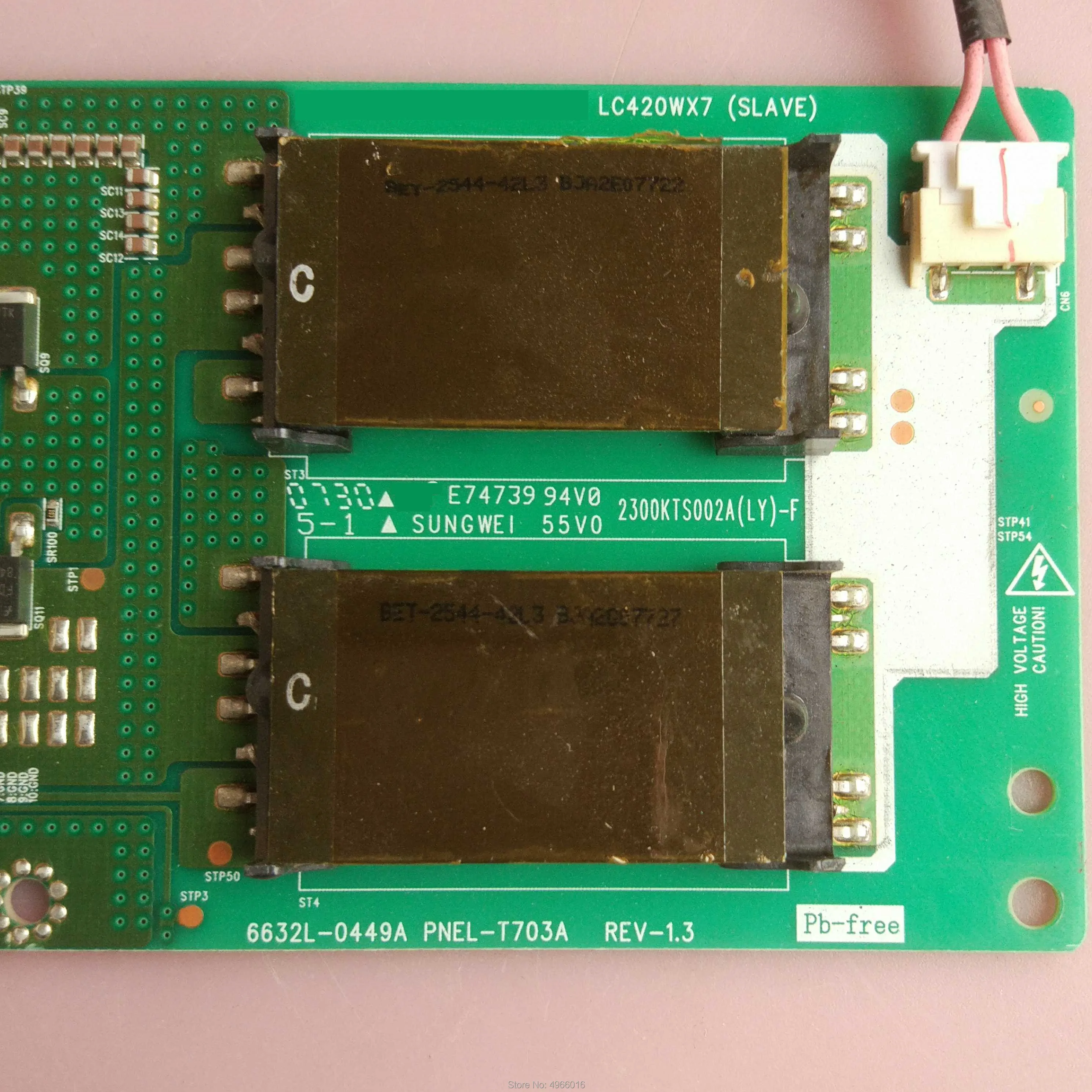 Original 42L16HR High Voltage Board 6632L-0448A 6632L-0449A LC420WX7 DJ Equipment Accessories | Электроника