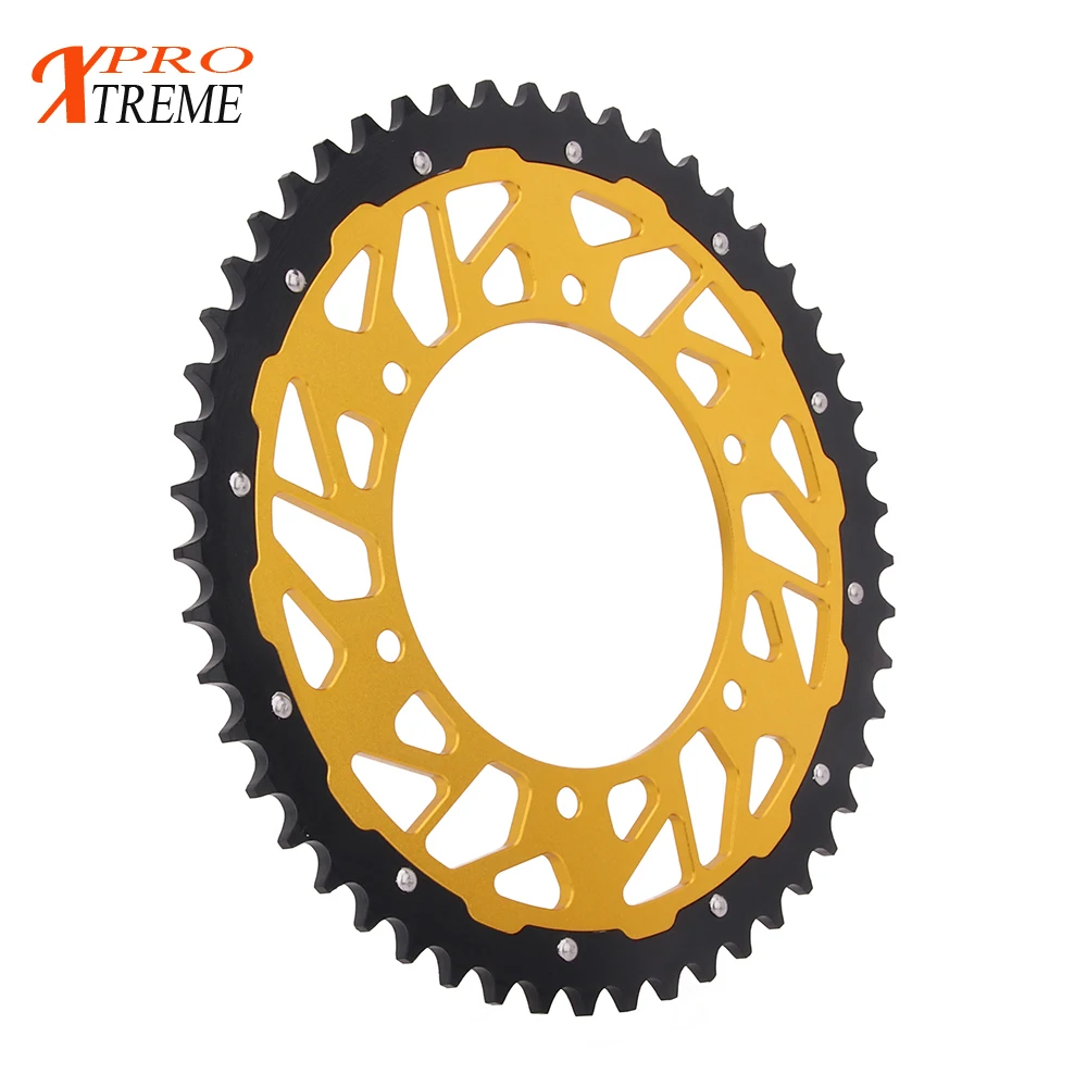 Задняя звездочка цепи для мотоцикла 42 44 46 47 49 50 51 52 SUZUKI TSR DR DRZ RM RMX RS 125 200 250 350 400 450 RM125