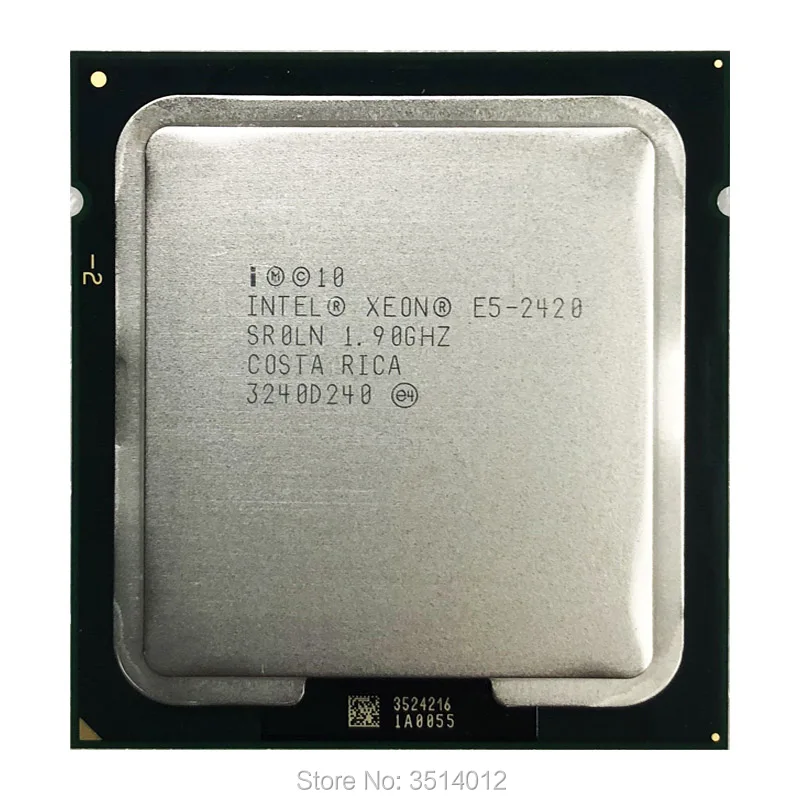 Процессор Intel Xeon E5 2420 1 9 ГГц шестиядерный процессор с двенадцатью потоками 15 м 95 Вт