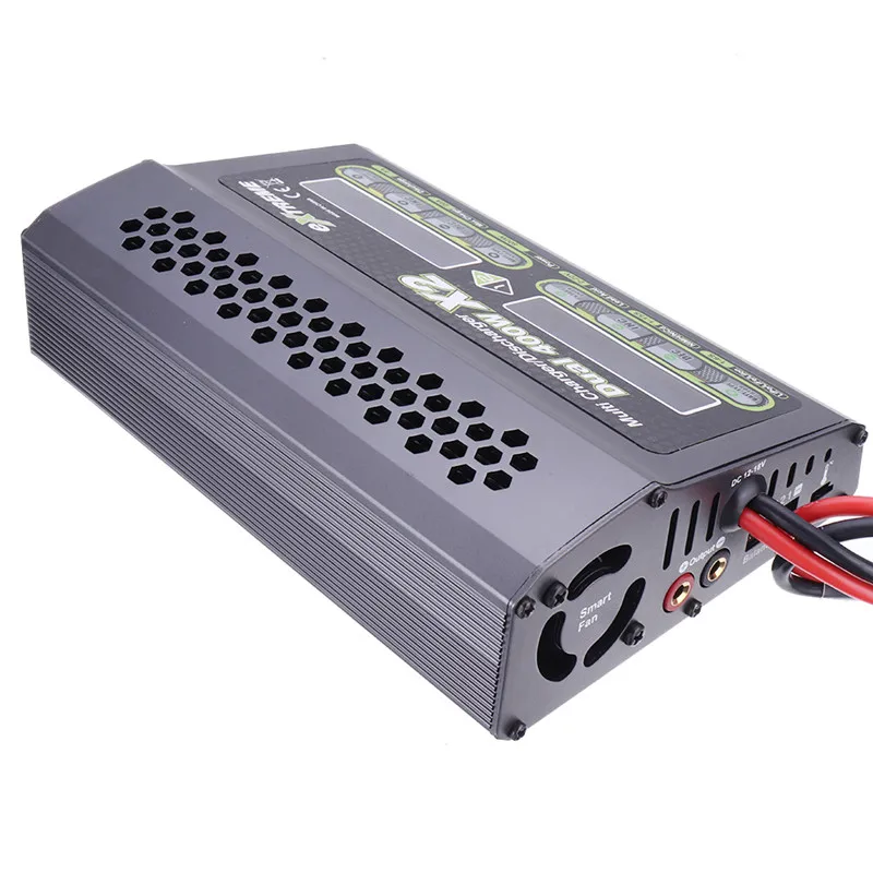 SKYRC Extreme 400WX2 20A Dual DC Battery Charger Discharger for 1-6S Lipo RC Drone FPV Quadcopter Multicopter Parts | Игрушки и хобби