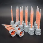 50 шт., диспенсер для пистолета из 10:1 эпоксидной смолы, статический миксер, смешивающая насадка, аппликатор для пистолета AB, клей для акрилового клея, эпоксидные смешивающие форсунки