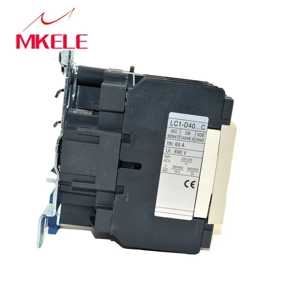 LC1 D40 M7C 3P + NO NC telemecanique Контактор 220В/380В 3 фазный электрический контактор с 85%