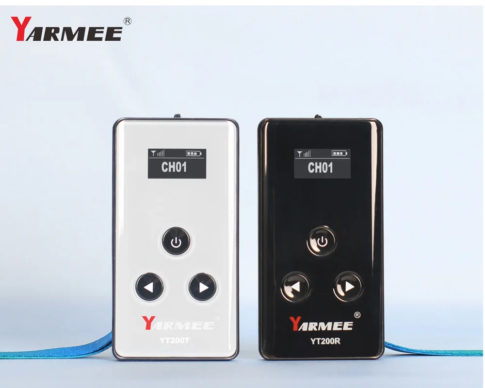 

Yarmee 2T+ 10R teaching equipments religion events transmitters assembly walkie talkie wireless single microphone YT200