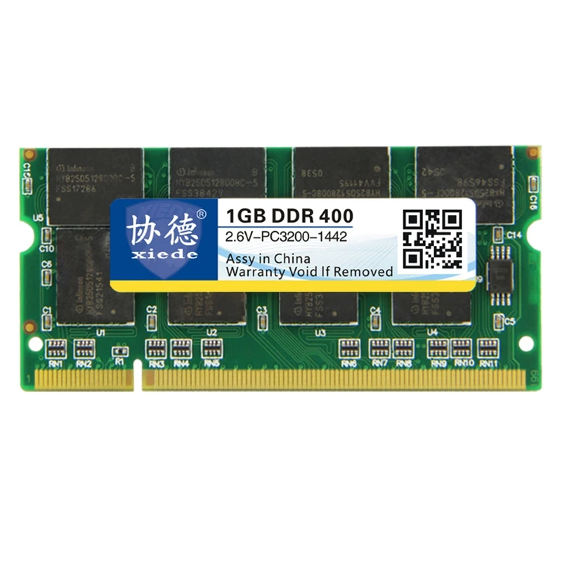 Модуль ОЗУ для ноутбука Xiede Ddr 1 ГБ Ddr1 200-контактный Dimm | Компьютеры и офис