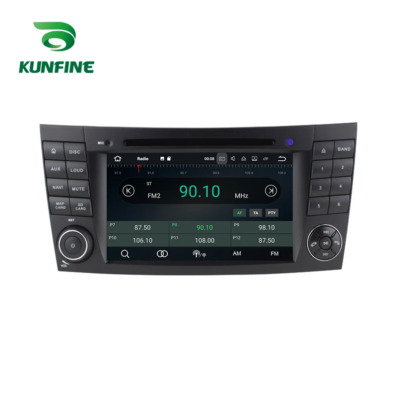 Android 9 0 Core PX6 A72 Ram 4G Rom 64G Автомобильный DVD GPS мультимедийный плеер стерео для Benz E