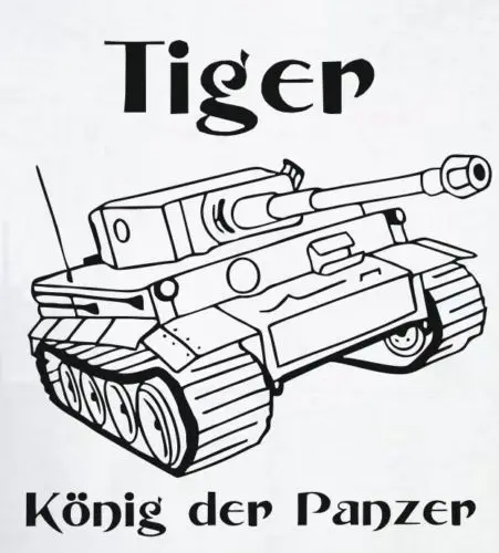 Men T Shirt 2018 Summer 100% Cotton Casual Short Sleeve Tops Tee Panzer Tiger Tank Wehrmacht Germany O-Neck | Мужская одежда