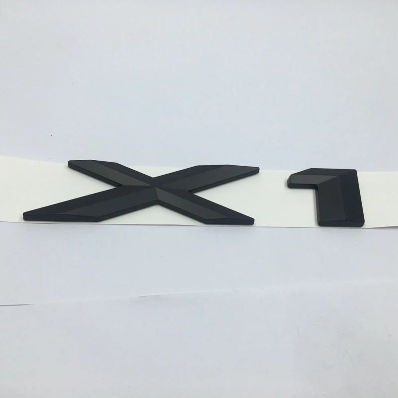 Автомобильные наклейки матовые черные для BMW X1 X3 X4 X5 X6 GT буква с цифрами значок