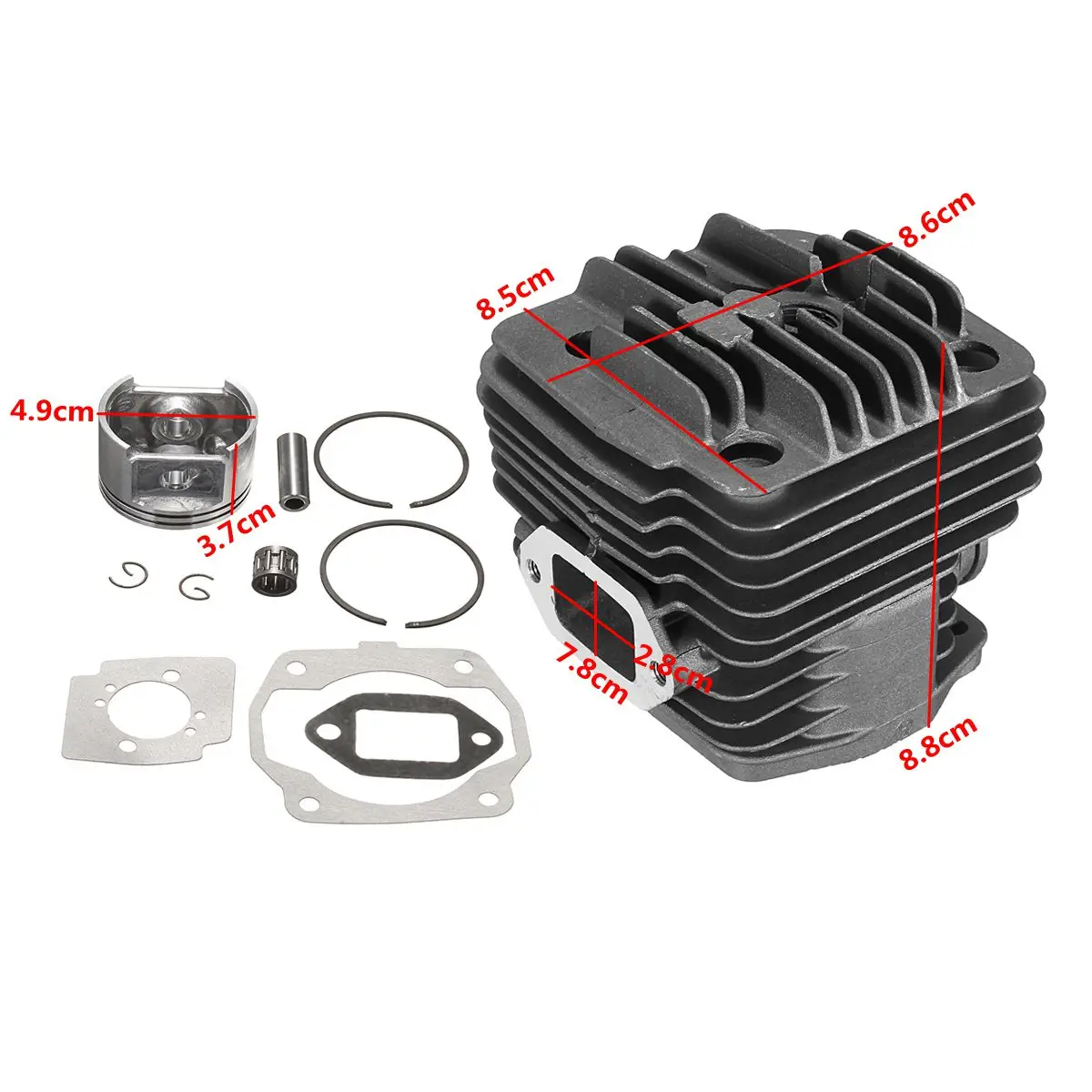 

For STIHL TS400 4223 0201200 Cylinder Piston Gasket Bearings Top End Rebuild Kit Chainsaws