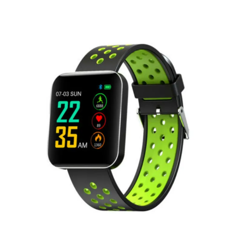 

Smart Watch Blood Pressure Heart Rate Monitor Sports Fitness Tracker UK
