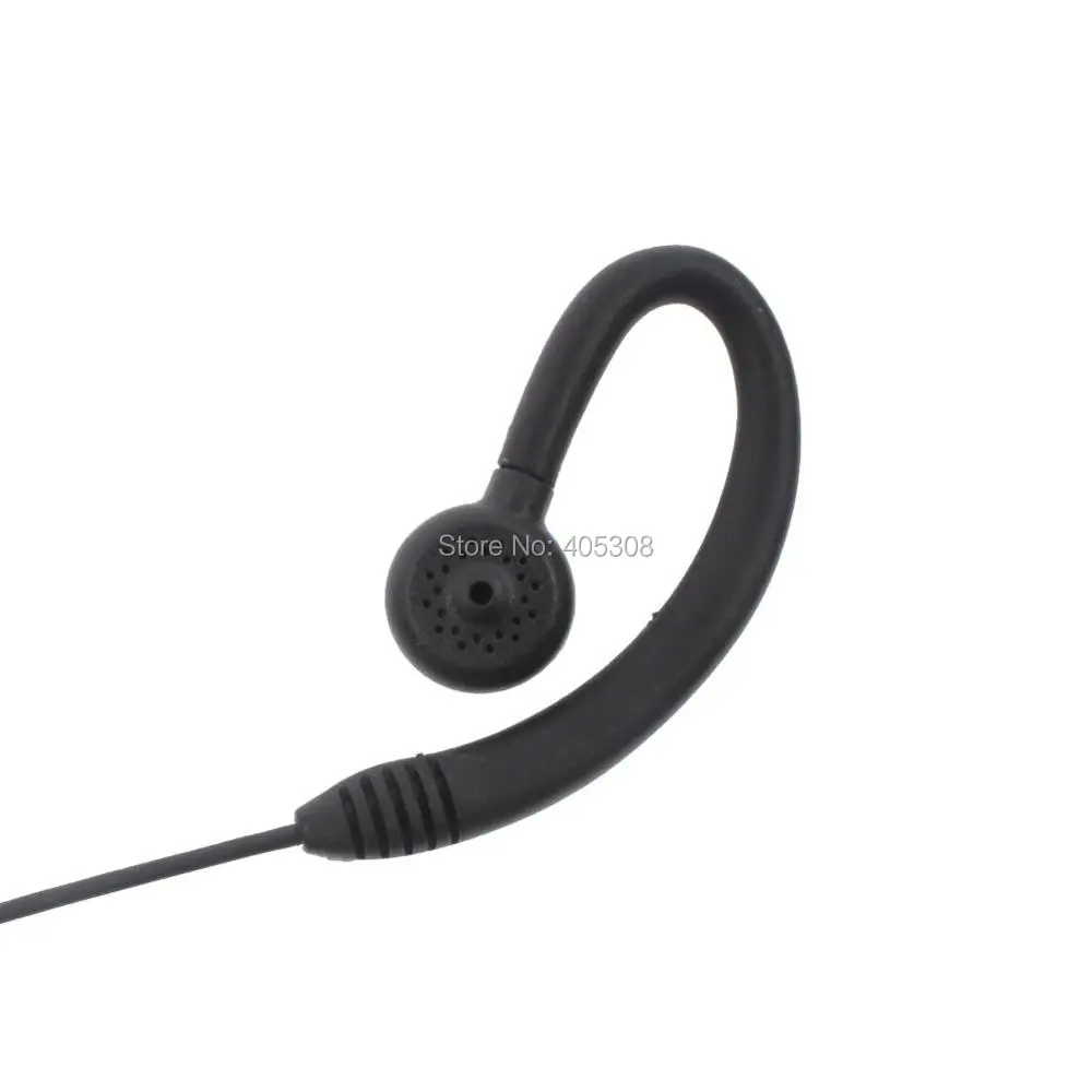 10X ушной крючок гарнитура для 2 PIN Kenwood HYT Puxing Wouxun Baofeng Lt 2288 3107 3188 3260 двухстороннее