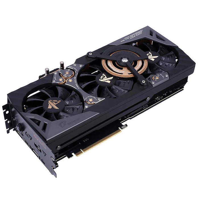 Красочная игровая видеокарта GeForce RTX 2080 Ti Kudan NVIDIA 1350 МГц GDDR6 11G cuda ядрами 4352 DP/HDMI/USB C